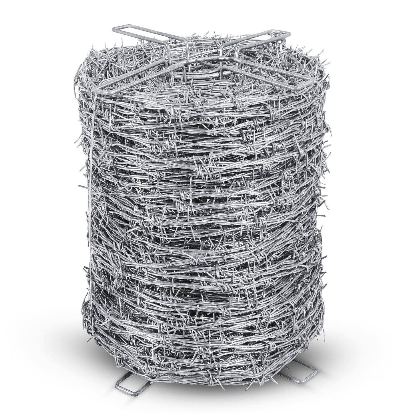 328FT - 330FT Barbed Wire 4 point, 5" Spacing, 16GA, Heavy Duty (100m), SIMBA STEEL