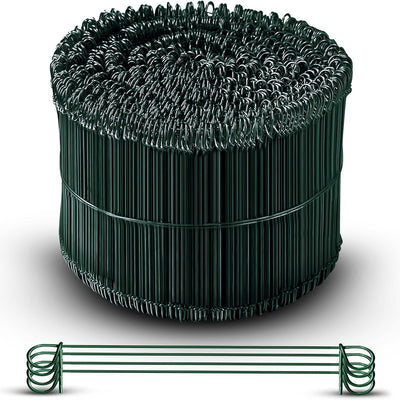 Green Double Loop Tie Wire