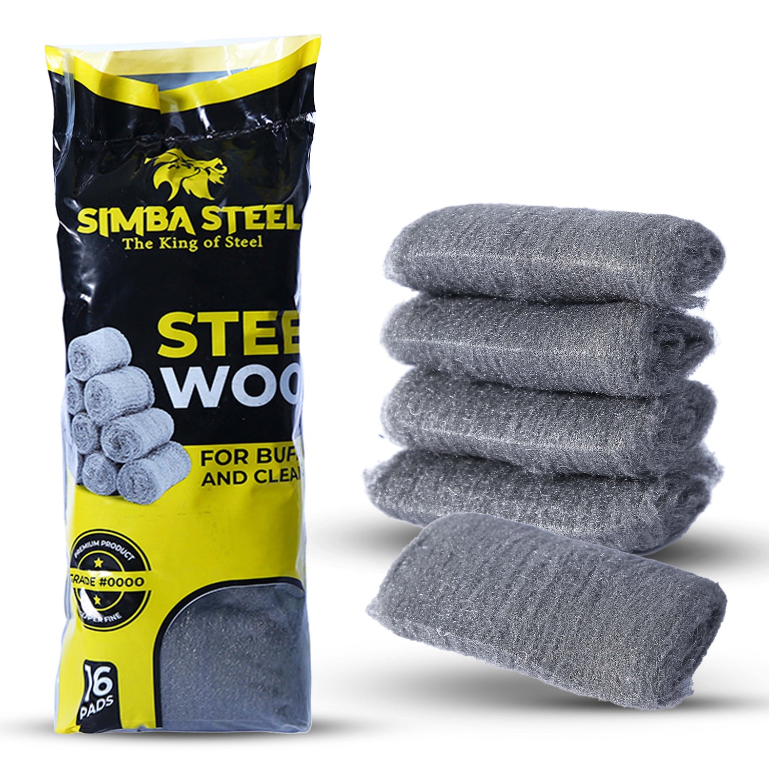 Steel Wool - Finest to Coarse Grade