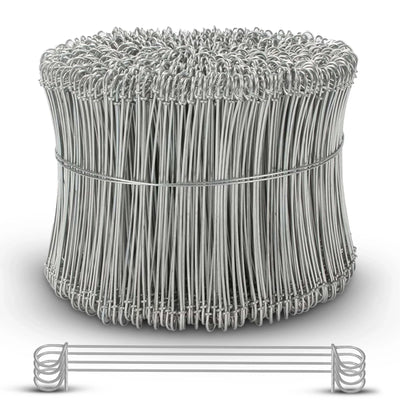 Galvanized Double Loop Tie Wire