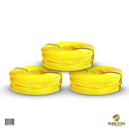 Lot of 3 x 3lb PVC Rebar Tie Wire, 16 Gauge, Approx 900 FT - SIMBA STEEL
