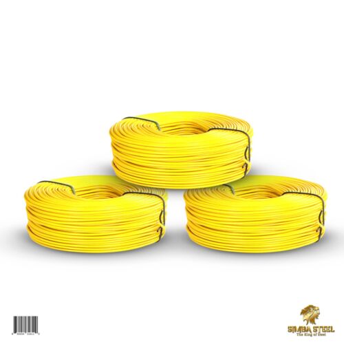 Lot of 3 x 3lb PVC Rebar Tie Wire, 16 Gauge, Approx 900 FT - SIMBA STEEL