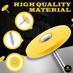 2,000 Pack #12 x 1 in. Plastic Round Cap Roofing Nail