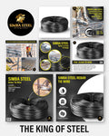 Black Annealed Rebar Tie Wire 16G – 4 Rolls | SimbaSteel