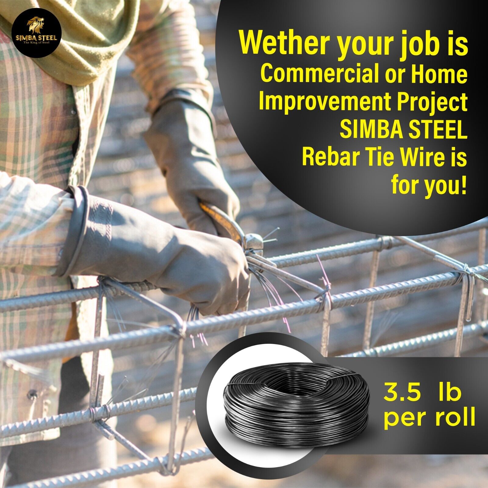 Need enough wire without going bulk?  | SimbaSteel