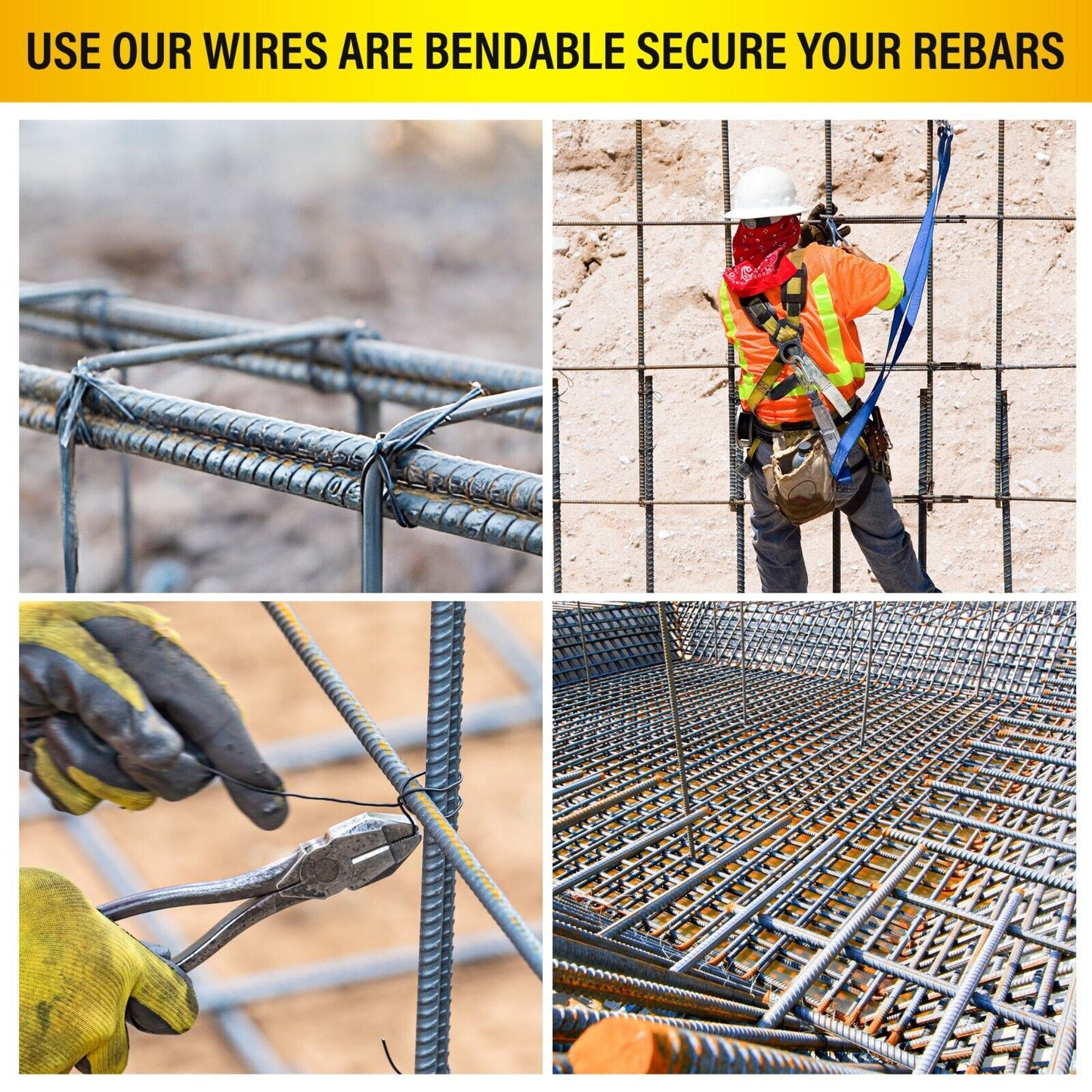 ReBar Tie Wire, PVC Rebar Tie Wire | 16 Gauge | Approx. 300 FT - SIMBA STEEL