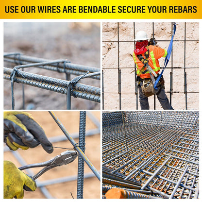 ReBar Tie Wire, PVC Rebar Tie Wire | 16 Gauge | Approx. 300 FT - SIMBA STEEL