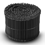 6 Inch x 1,000pc Double Loop Rebar Wire Ties, 17 Gauge Soft Annealed, SIMBASTEEL