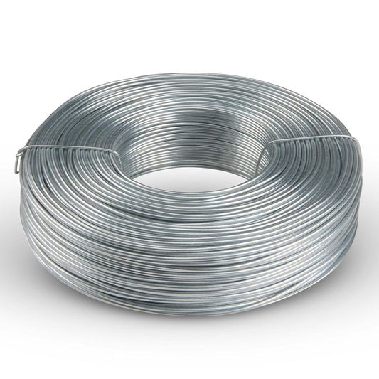 Stainless Steel Rebar Tie Wire | 16 Gauge | 3.5lb Roll | 330-340 ft Length | Reinforcement Coil | Excellent Strength | SIMBA STEEL Stainless TieWire 3.5lb
