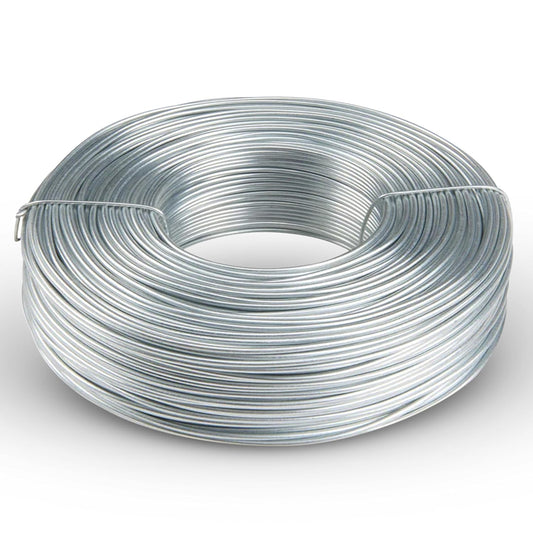 Galvanized Tie Wire | 16 Gauge | 3.5lb Roll | 330-340 ft Length | Soft Annealed | Excellent Strength | Flexible | SIMBA STEEL Galv TieWire 3.5lb
