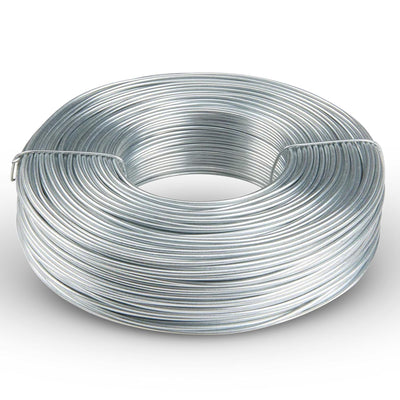 Galvanized Tie Wire | 16 Gauge | 3.5lb Roll | 330-340 ft Length | Soft Annealed | Excellent Strength | Flexible | SIMBA STEEL Galv TieWire 3.5lb