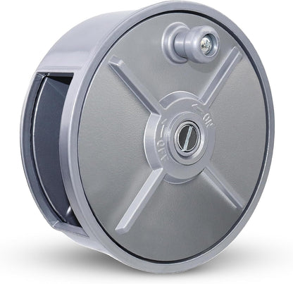 Aluminum Tie Wire Reel Coil Holder with Ergonomic Rewind Knob, Lightweight and Durable