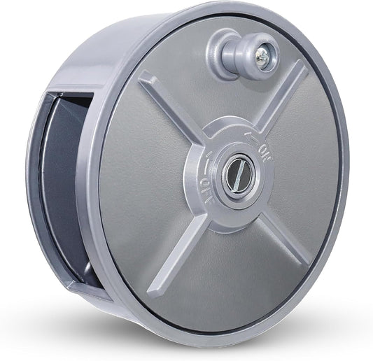 Aluminum Tie Wire Reel Coil Holder with Ergonomic Rewind Knob, Lightweight and Durable