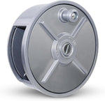 Aluminum Tie Wire Reel Coil Holder with Ergonomic Rewind Knob, Lightweight and Durable