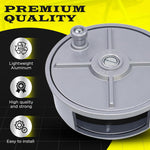 Aluminum Tie Wire Reel Coil Holder with Ergonomic Rewind Knob, Lightweight and Durable