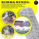Galvanized Poultry Net - Fencing Chicken Wire 2