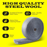 5 LB Steel Wool Grade 0000 - Finest Grade, Jumbo Roll, Multi Purpose. Excellent!