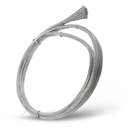 50/ 100/250 pcs Baling Wire 14GA x 14 FT Single Loop Galvanize Wire Paper, Metal