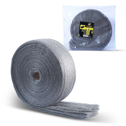 5 LB Steel Wool Roll - Grade 0 FINE grade, Jumbo Roll, Multi-Purpose. High Quality!