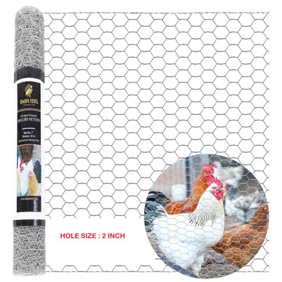 Galvanized Poultry Net - Fencing Chicken Wire 2