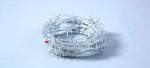 25 FT Roll Barbed Wire 16 Ga STRONG | 4-Point | 5